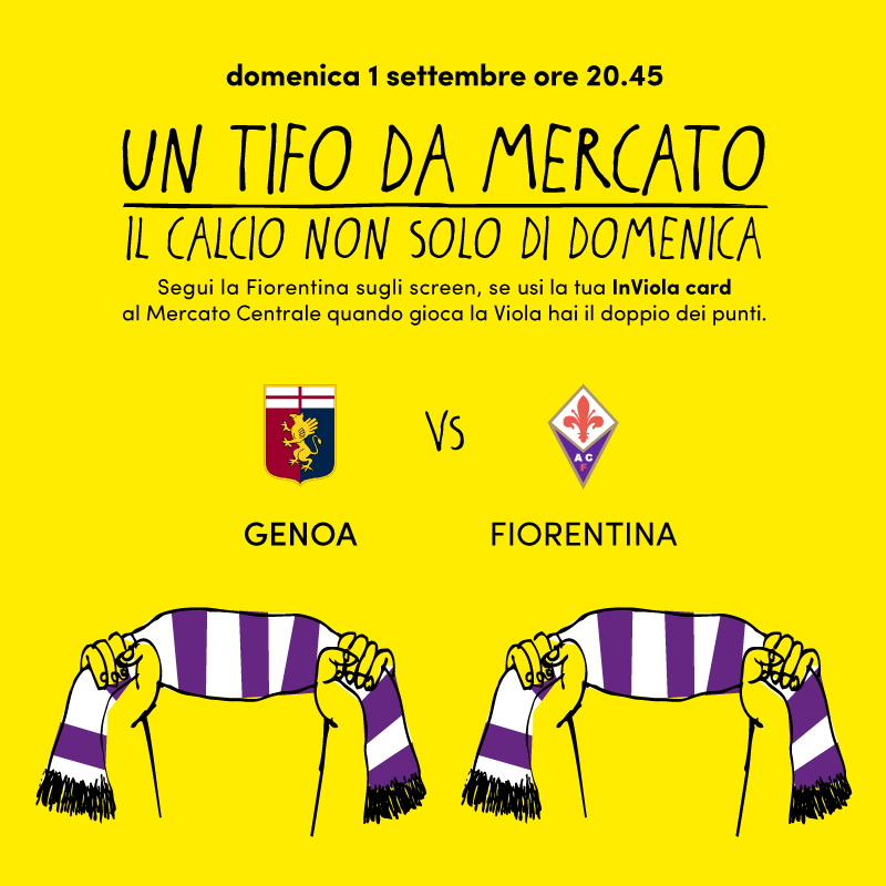 Un tifo da Mercato | Genoa - Fiorentina