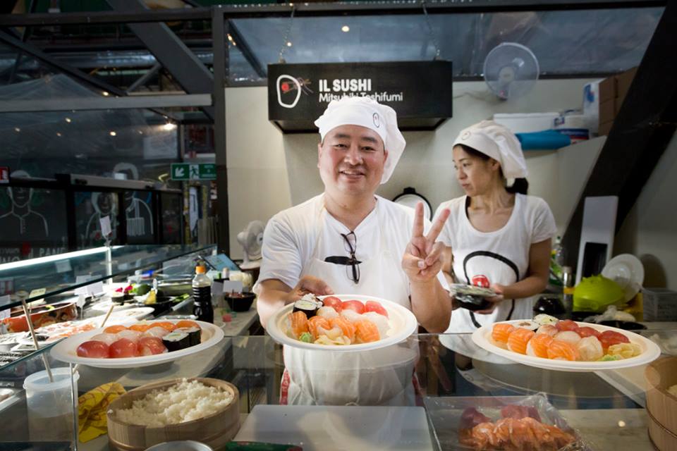 Il sushi di Mitsubiki Toshifumi al Mercato Centrale Firenze