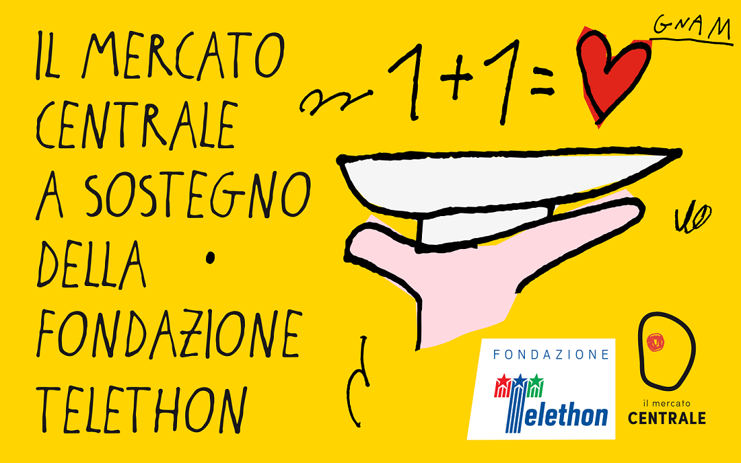 Mercato Centrale a sostegno della Fondazione Telethon